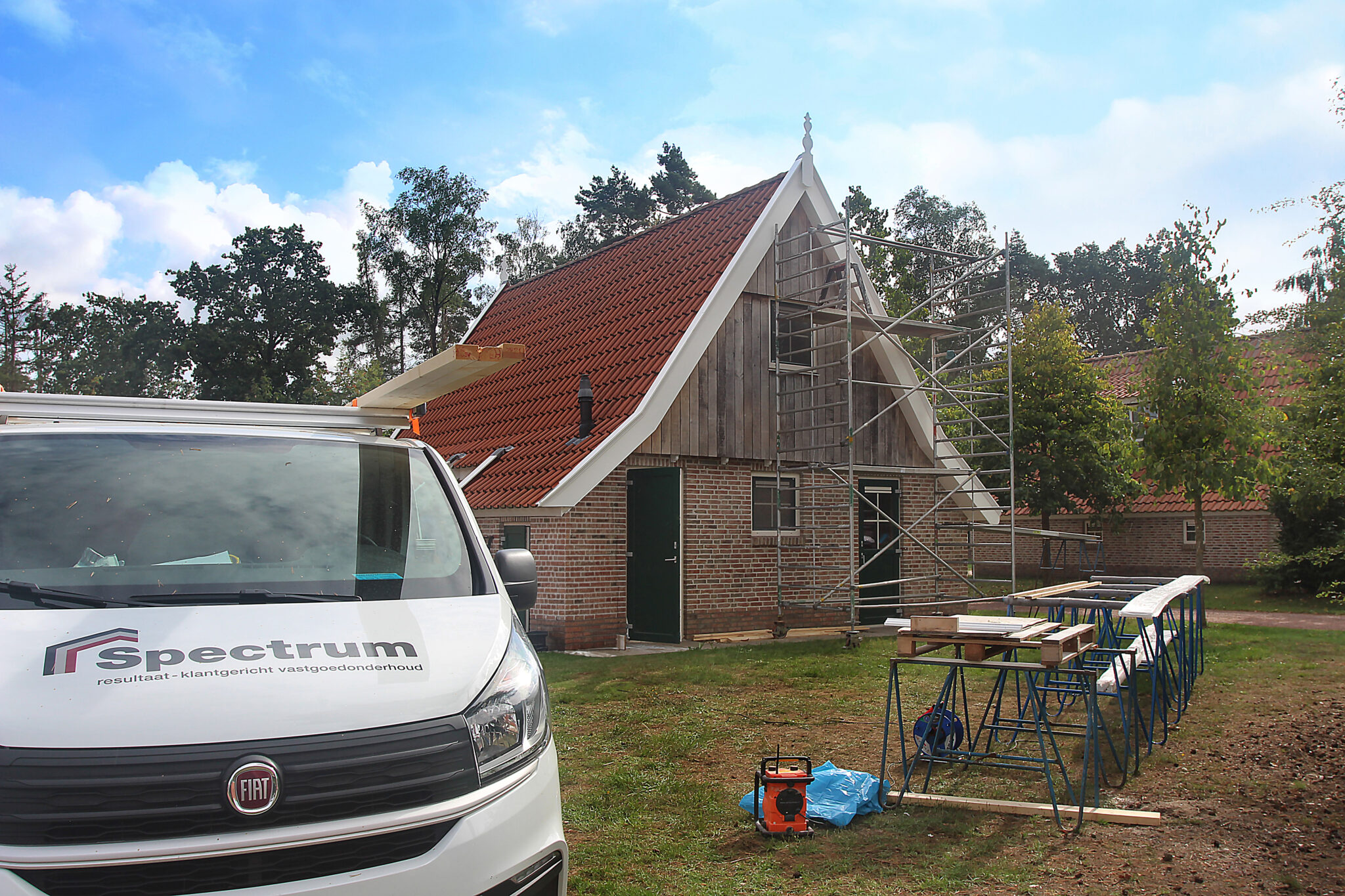 Groot onderhoud en renovaties door Onderhoud Service Spectrum